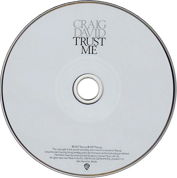 Craig David - Trust Me (CD, Album) - Image 4