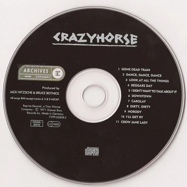 Crazy Horse - Crazy Horse (CD, Album, RE) - Image 3