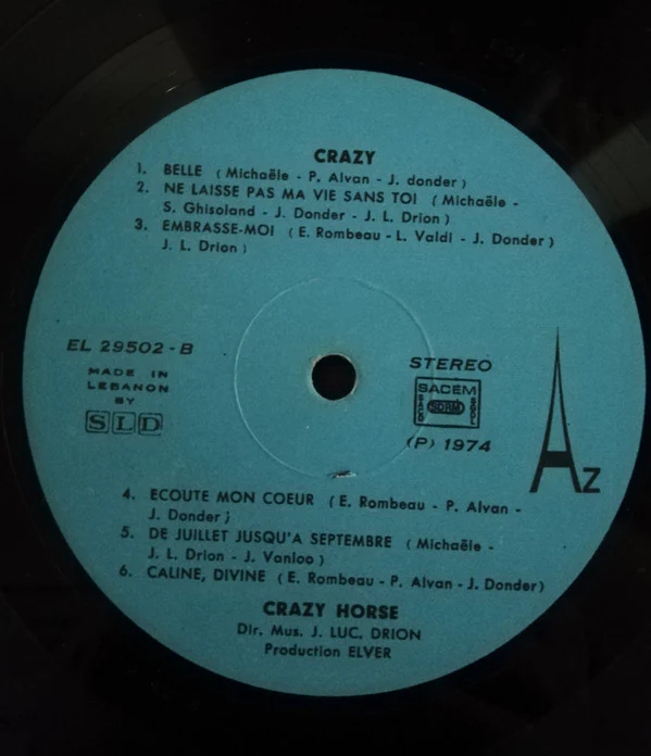 Crazy Horse  - Le Crazy Horse (LP) - Image 4