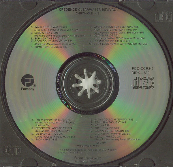 Creedence Clearwater Revival - Chronicle Volume Two (CD, Comp, RM) - Image 3