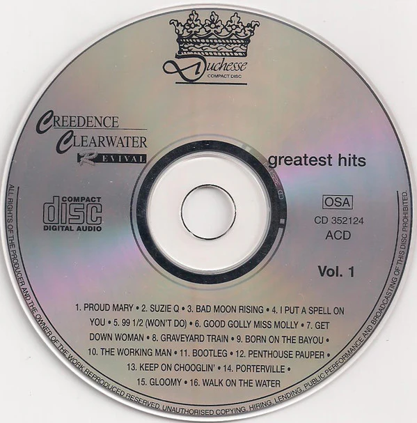 Creedence Clearwater Revival - Greatest Hits Vol. 1 (CD, Comp) - Image 2