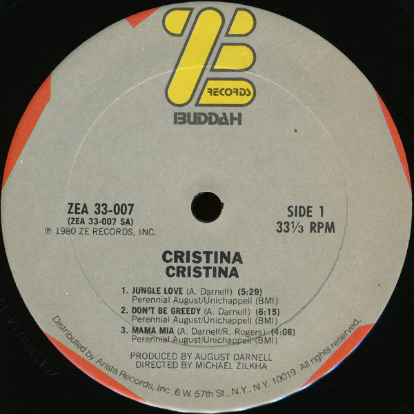 Cristina - Cristina (LP, Album) - Image 5