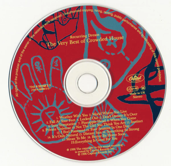 Crowded House - Recurring Dream: The Very Best Of Crowded House (2xCD, Album, Comp, Ltd) - Image 3