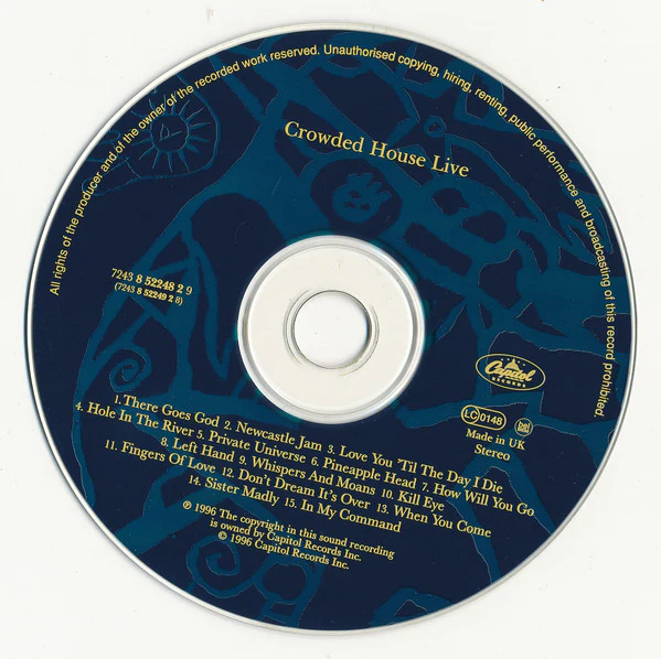 Crowded House - Recurring Dream: The Very Best Of Crowded House (2xCD, Album, Comp, Ltd) - Image 4