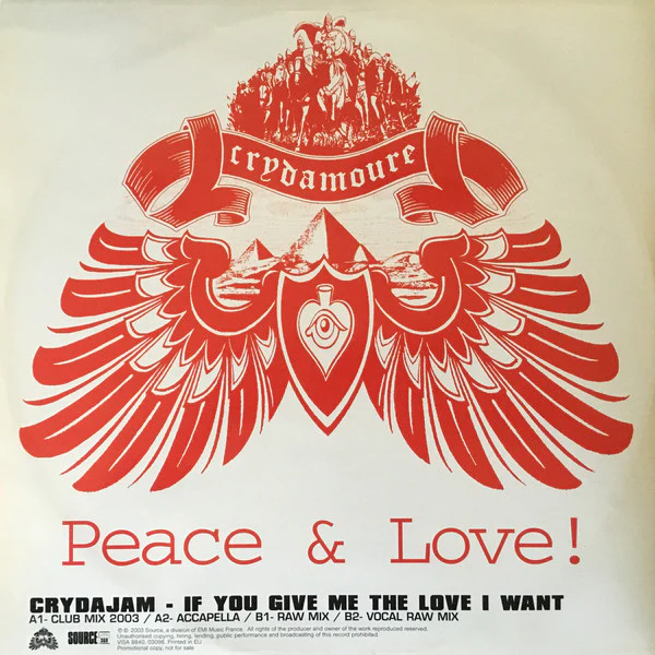 Crydajam - If You Give Me The Love I Want (12", Promo) - Image 2