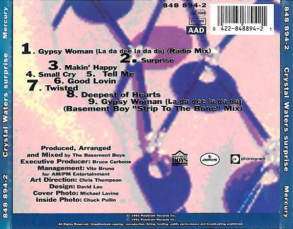 Crystal Waters - Surprise (CD, Album) - Image 2