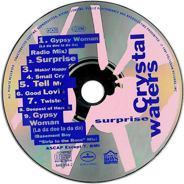 Crystal Waters - Surprise (CD, Album) - Image 3