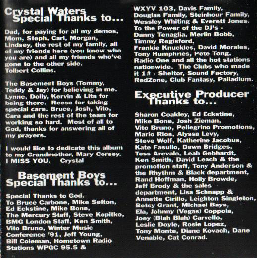 Crystal Waters - Surprise (CD, Album) - Image 5