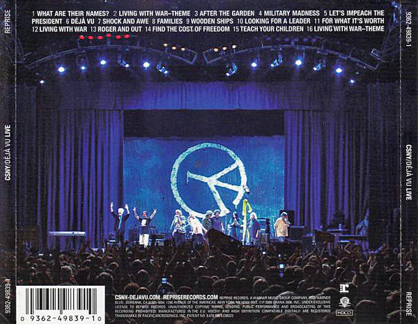 CSNY* - Déjà Vu Live (HDCD, Album) - Image 2