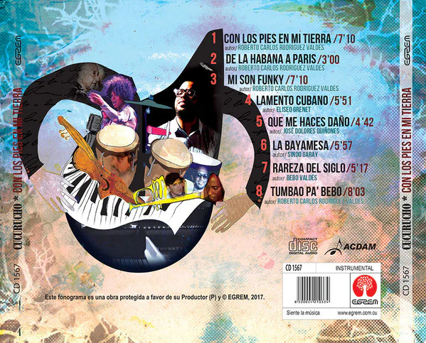Cucurucho Valdés* - Con Los Pies En Mi Tierra (CD) - Image 2