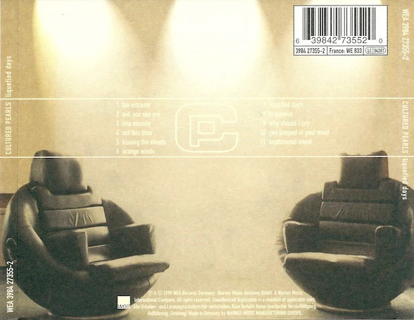 Cultured Pearls - Liquefied Days (CD, Album) - Image 2