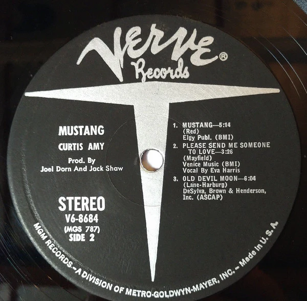 Curtis Amy - Mustang (LP, Album) - Image 4