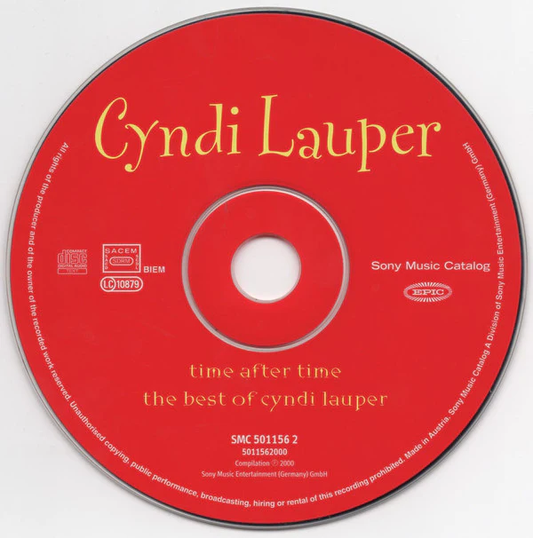 Cyndi Lauper - Time After Time - The Best Of Cyndi Lauper (CD, Comp, RE) - Image 3