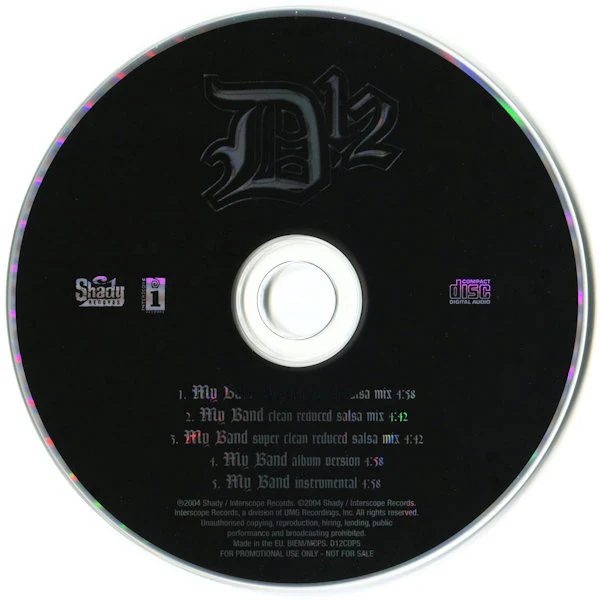 D12 - My Band (CD, Maxi, Promo) - Image 4