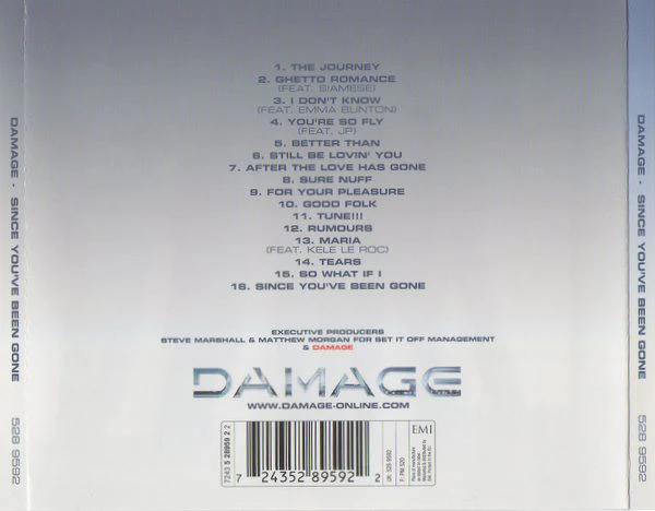 Damage - Since You've Been Gone (CD, Album) - Image 3