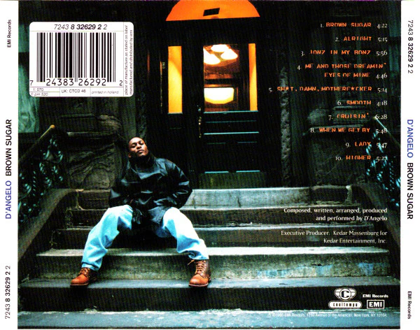 D'Angelo - Brown Sugar (CD, Album) - Image 2