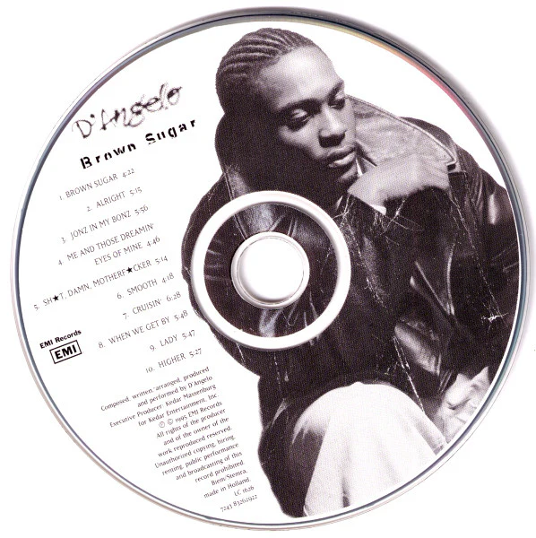 D'Angelo - Brown Sugar (CD, Album) - Image 3