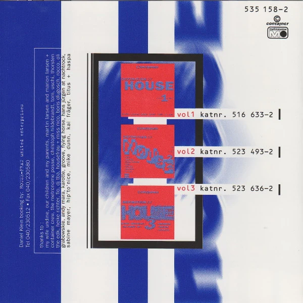 Daniel Klein - Definition Of House Volume Four (CD, Comp, Mixed) - Image 5