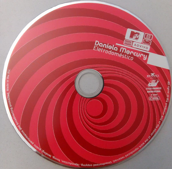 Daniela Mercury - Eletrodoméstico (MTV Ao Vivo) (CD, Album) - Image 3