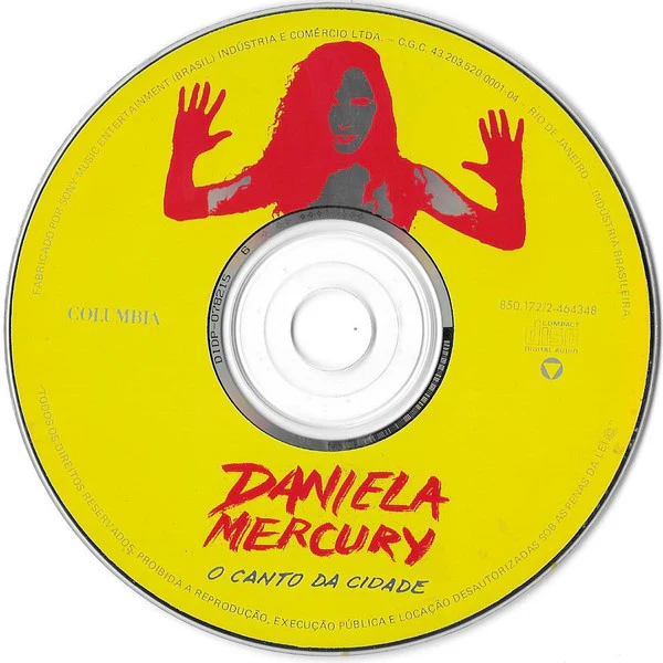 Daniela Mercury - O Canto Da Cidade (CD, Album) - Image 3