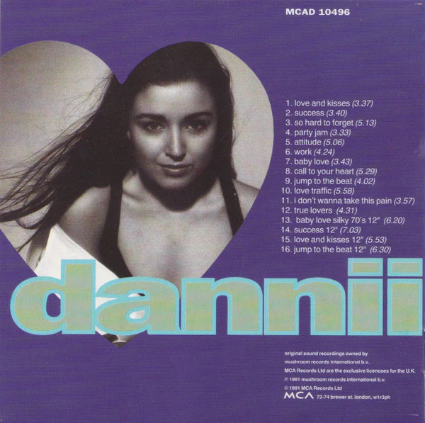Dannii Minogue - Love And Kisses And... (CD, Album, RE) - Image 2