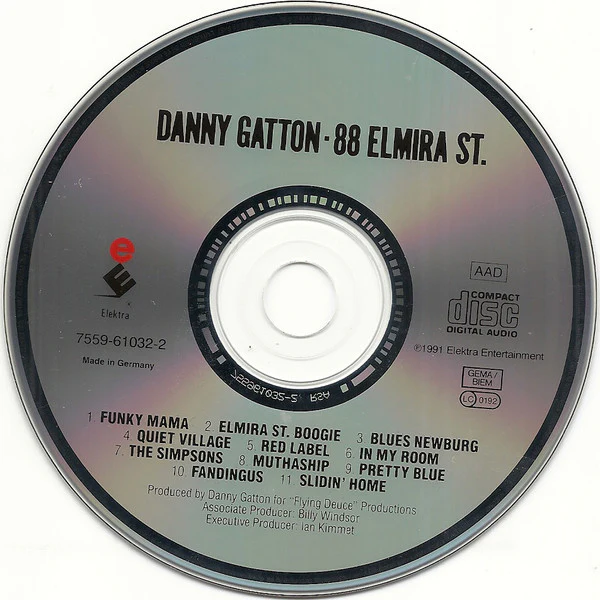 Danny Gatton - 88 Elmira St. (CD, Album) - Image 4