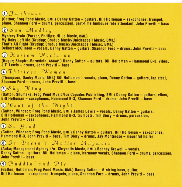 Danny Gatton - Cruisin' Deuces (CD, Album) - Image 3