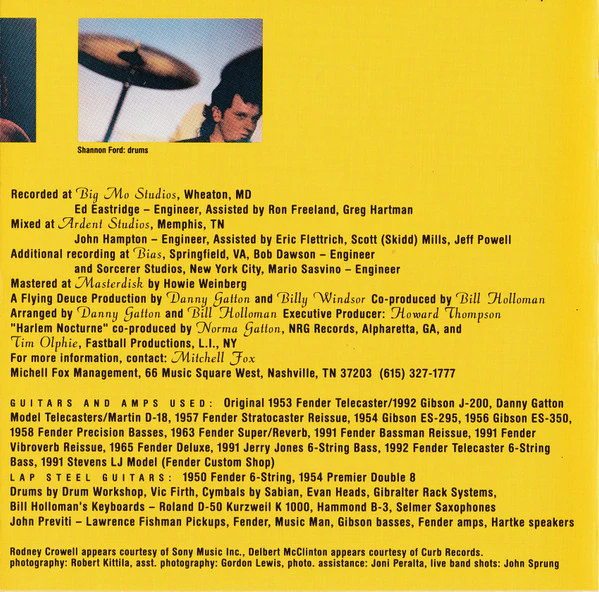Danny Gatton - Cruisin' Deuces (CD, Album) - Image 5