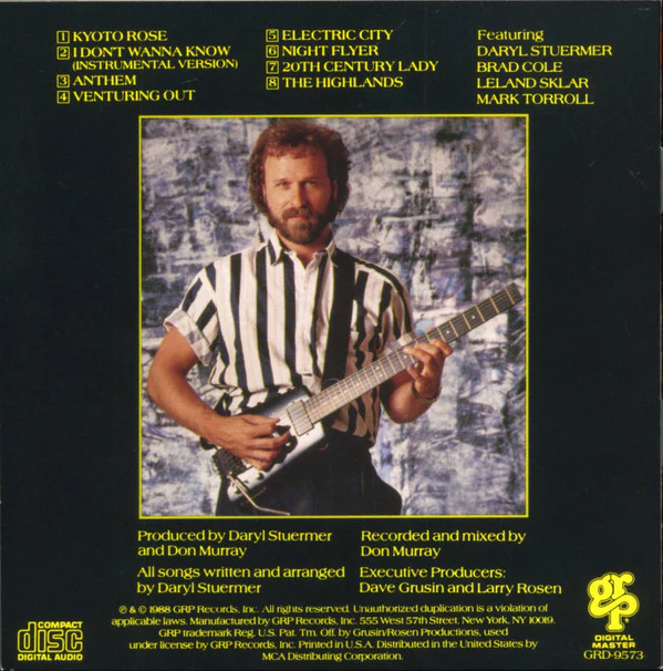 Daryl Stuermer - Steppin' Out (CD, Album) - Image 4