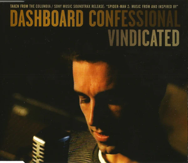 Dashboard Confessional - Vindicated (CD, Single)