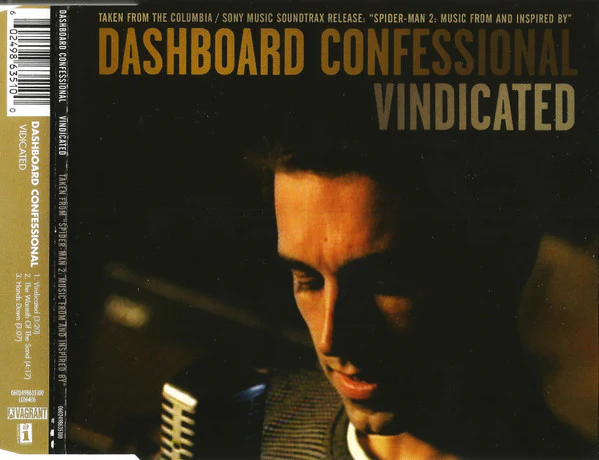 Dashboard Confessional - Vindicated (CD, Single) - Image 3