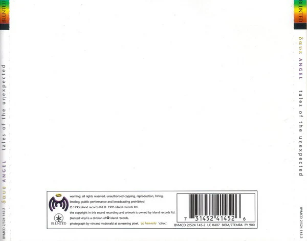 Dave Angel - Tales Of The Unexpected (CD, Album) - Image 2