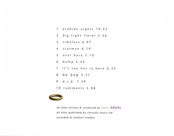 Dave Angel - Tales Of The Unexpected (CD, Album) - Image 5