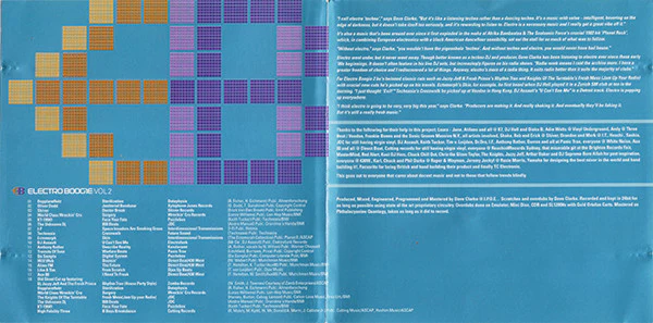 Dave Clarke - Electro Boogie Vol 2 (The Throwdown) (CD, Comp, Mixed) - Image 4