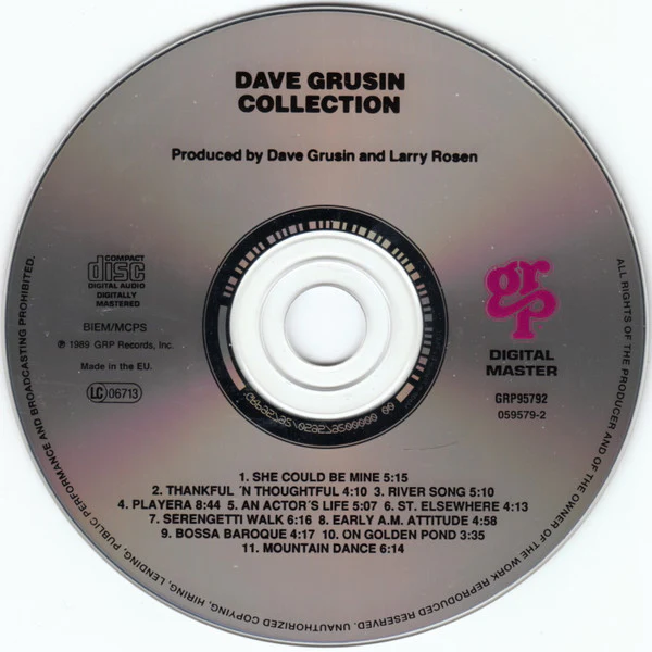 Dave Grusin - Collection (CD, Comp) - Image 3