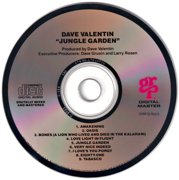 Dave Valentin - Jungle Garden (CD, Album) - Image 3