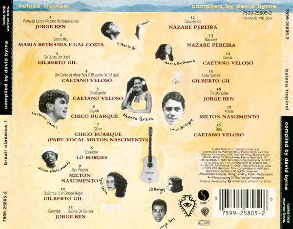 David Byrne - Beleza Tropical (Beleza Tropical 1) (CD, Comp) - Image 2