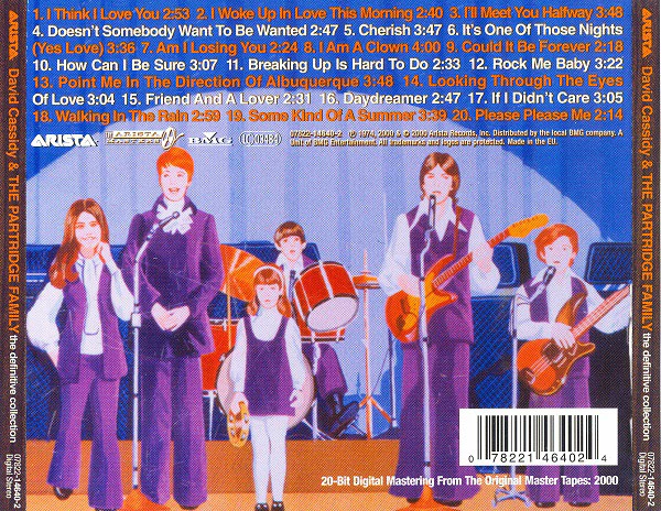 David Cassidy & The Partridge Family - The Definitive Collection (CD, Comp, RM) - Image 2
