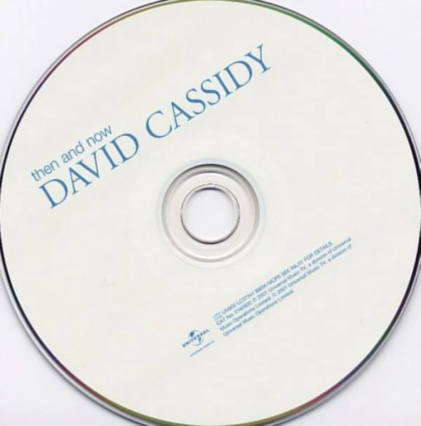 David Cassidy - Then And Now (CD, Album) - Image 2