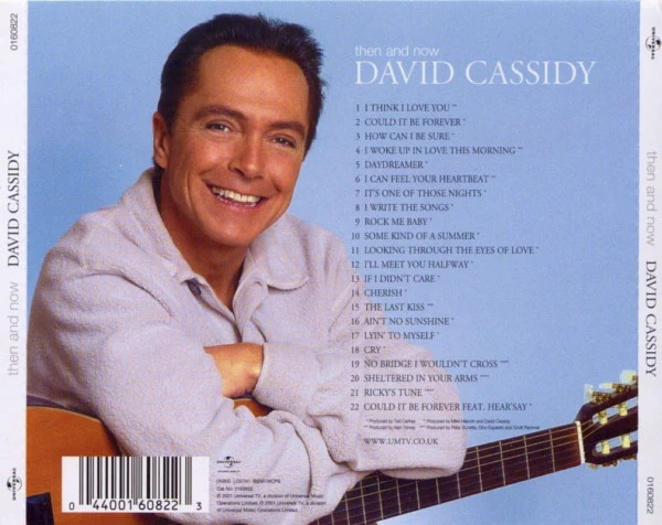 David Cassidy - Then And Now (CD, Album) - Image 3