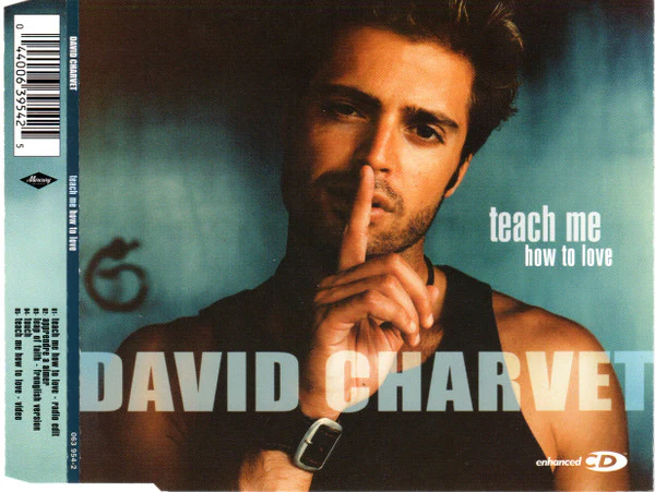 David Charvet - Teach Me How To Love (CD, Maxi, Enh)