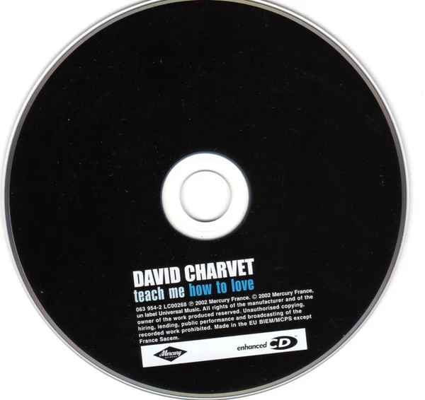 David Charvet - Teach Me How To Love (CD, Maxi, Enh) - Image 3