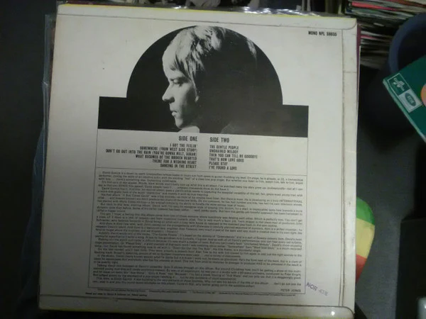 David Garrick - Don't Go Out Into The Rain (LP, Mono) - Image 2
