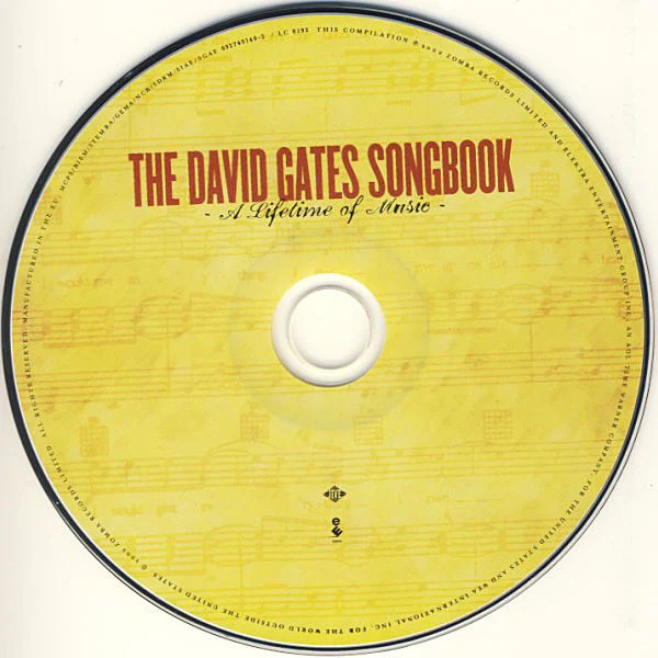 David Gates - The David Gates Songbook (A Lifetime Of Music) (CD, Comp) - Image 3
