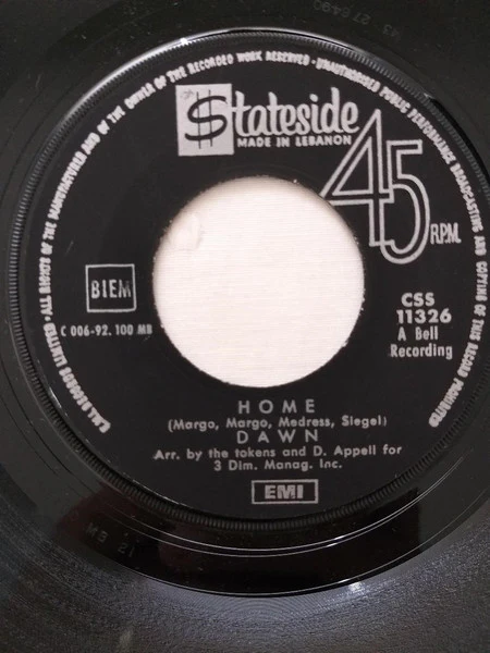 Dawn - Knock Three Times (7") - Image 2