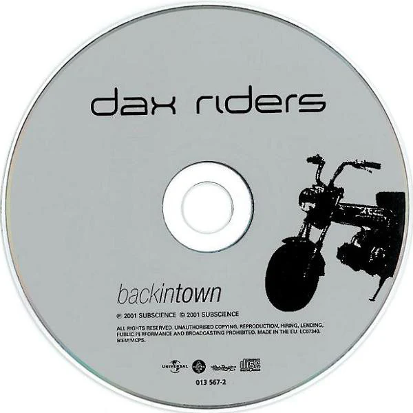 Dax Riders - Back In Town (CD, Album) - Image 3