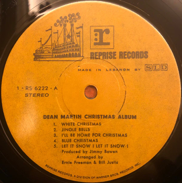 Dean Martin - The Dean Martin Christmas Album (LP, Album) - Image 3