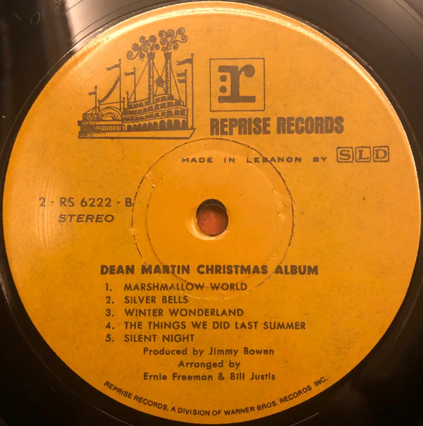 Dean Martin - The Dean Martin Christmas Album (LP, Album) - Image 4