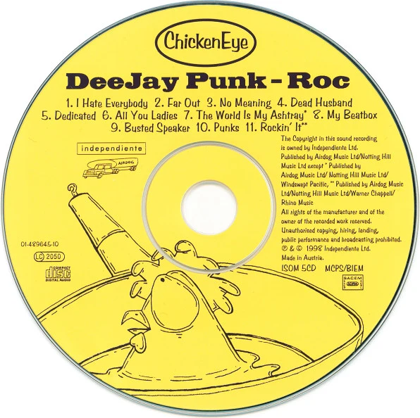 Deejay Punk-Roc - Chicken Eye (CD, Album) - Image 3