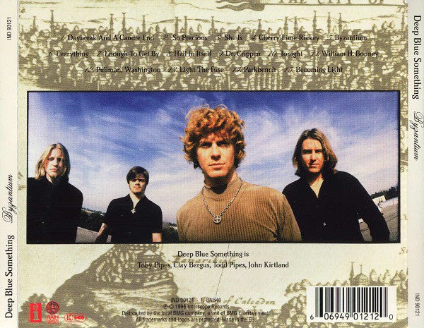 Deep Blue Something - Byzantium (CD, Album) - Image 2